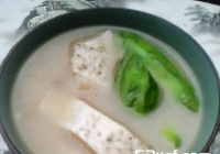 鱼脯丝瓜汤的做法