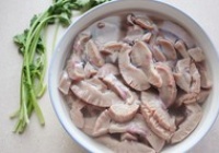 麻油腰花汤的做法