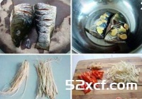 苤菜根烧鱼的做法