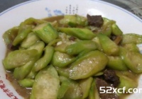 丝瓜炒卤子的做法