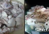 黄豆烧肘块的做法