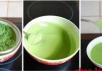 香兰椰丝冰皮月饼的做法