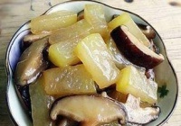 香菇烧冬瓜的家常