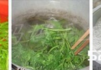 艾草豆沙青团的做法
