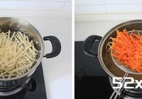 菠菜拌豆皮的做法