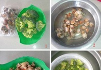 花菜蛤蜊汤的做法