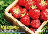 现采草莓有农药别现吃!2招去除草莓农药的小妙招