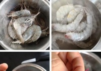 虾球拌西兰花的做法