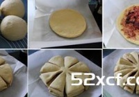 花朵面包的做法