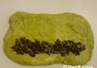 抹茶朱古力包的做法