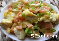 蛋包豆腐丁怎么做