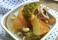 老黄瓜黄豆煲猪骨的