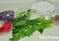 鲜虾仁菠菜卷的做法