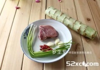 青笋肉片家常做法
