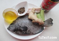 自动烹饪锅做白汁石斑鱼的方法