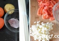 番茄土豆肉酱拌面的做法