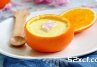 鲜橙炖蛋的做法