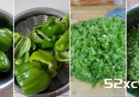 甜椒蛤肉水饺的做法