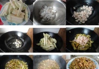 茄子炒虾仁的做法