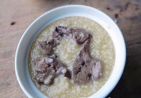 鸡肝小米粥的家常做法