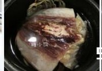 红油豉香墨鱼条的做法
