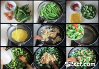 黄秋葵炒鸡蛋的做法