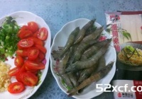 番茄鲜虾细面的做法