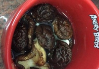 咸蛋肉丝粥的做法