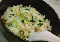 咸肉对虾干菜饭的做法