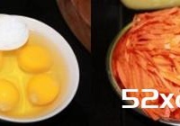 红萝卜炒鸡蛋的做法