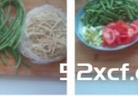 豆角蒸卤面的做法