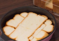 平底锅做翻转苹果派制作方法