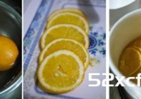 糖渍橙片的做法