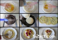 水果可丽饼的做法