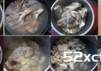 莲藕炖牛软骨的做法