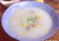 玉米排骨粥的做法