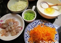 南瓜海鲜煎饼的做法