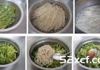 香菜拌金针菇的做法