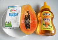 木瓜牛奶汁的做法