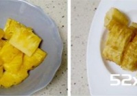 简易版菠萝油条虾