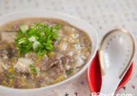 蔬菜牛肉粥的做法