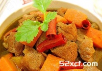 胡萝卜炖羊肉的做法