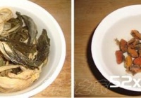 菜干烧猪骨粥的做法
