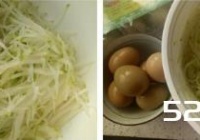 鸡蛋萝卜丝煎饼的做法