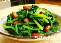 果仁菠菜怎么做