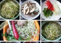 黄豆芽拌香菇的做法