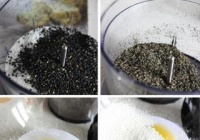 黑白芝麻酥块的做法