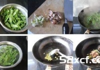 腊肉扁豆的做法