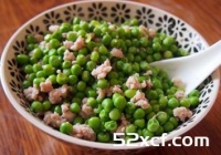 肉末豌豆的家常做法