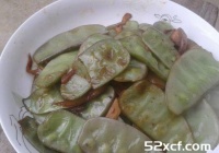猪肉炒扁豆的做法